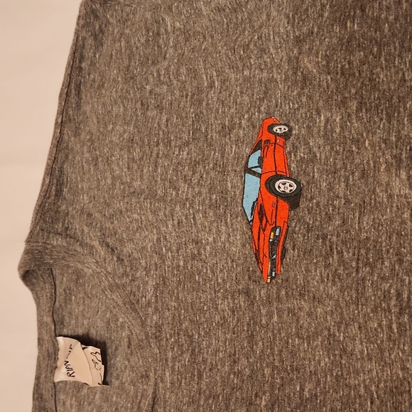 RIPNDIP Nermal as Magnum P.I. resting on a 1980 Ferrari 380GT Men's tee shirt - Picture 2 of 7